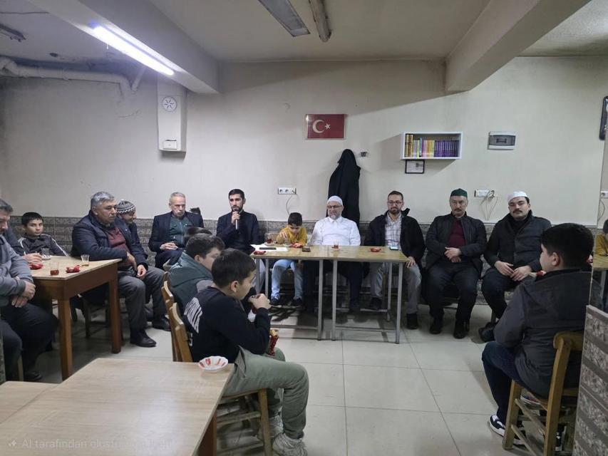 Köşk Başçayır'da maneviyat dolu gece