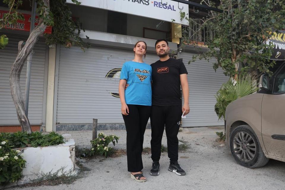 Depremzede çiftin evlilik hayali yarıda kaldı