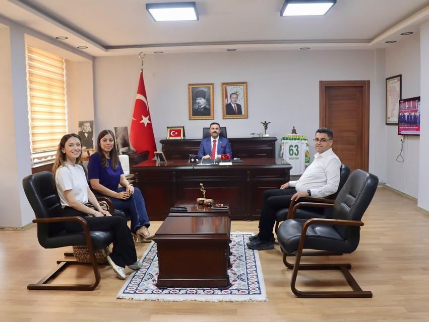 Denge Medya Grubu Koçarlı kaymakamı Taşkın’ı ziyaret etti