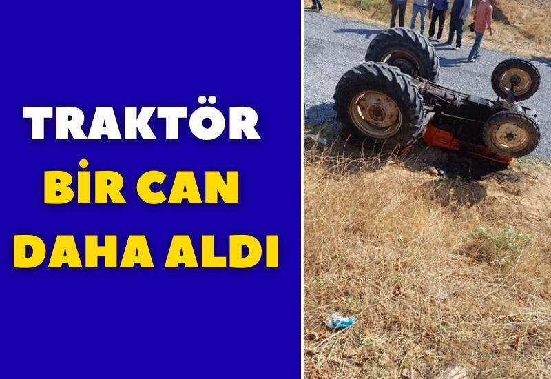Traktör kazası: 1 ölü