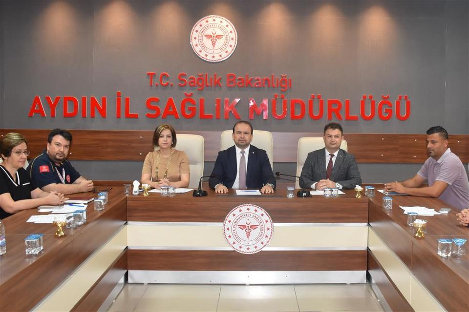 Aydın'da sağlık toplantısı yapıldı