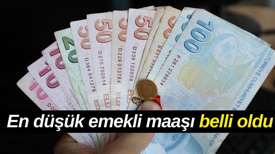 En düşük emekli maaşı belli oldu
