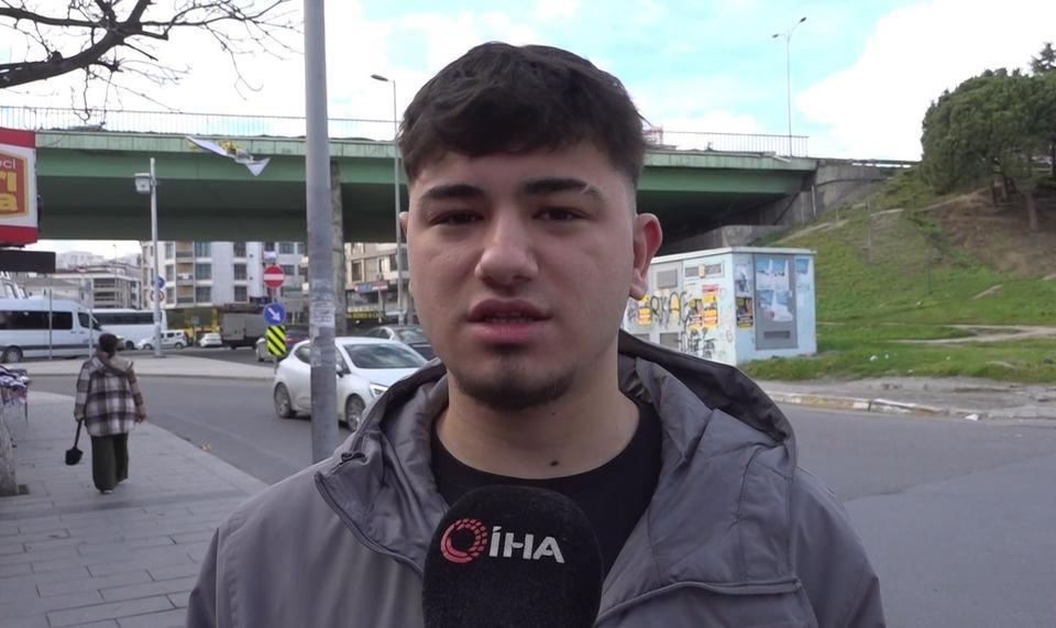 Ehliyet sınavından 7'inci kez kalan genç ortalığı birbirine kattı