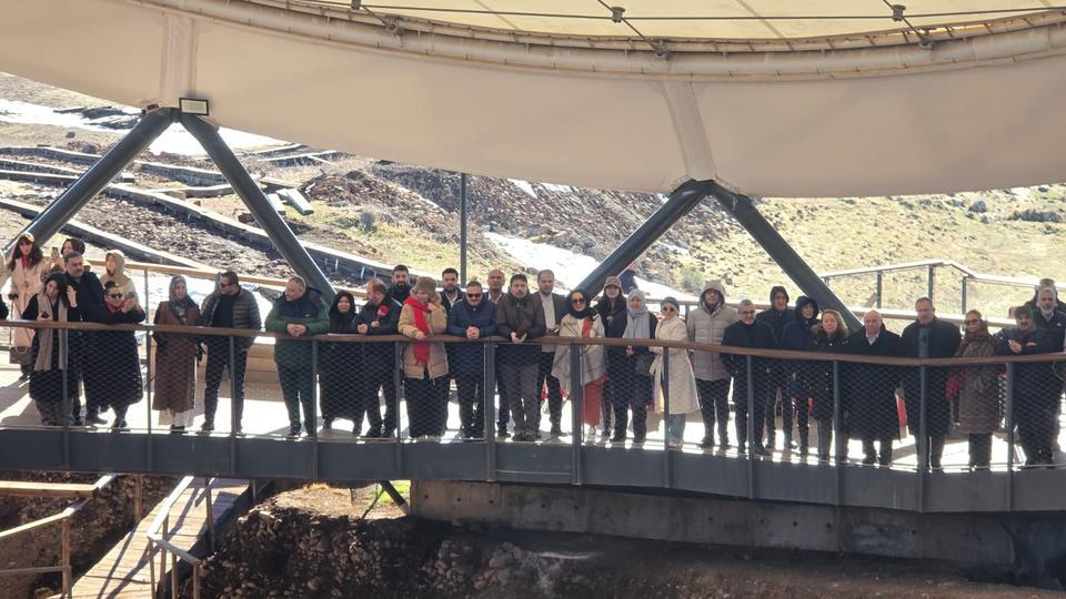TİMBİR Heyeti Göbeklitepe’ye hayran kaldı