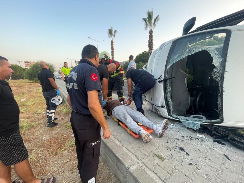 Aydın’da uykusuz sürücü felaketi yaşadı