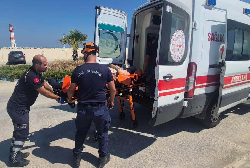 Didim açıklarında zamanla yarış