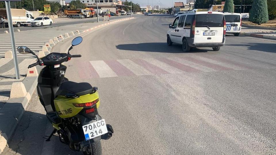 Motosiklet kazası: 1 yaralı