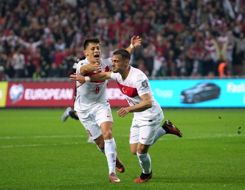 2026 FIFA Dünya Kupası Avrupa Elemeleri: Türkiye: 3 - Gürcistan: 0 (İlk yarı)
