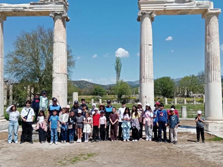 Aydın'da polisler ve aileleri tarihle buluştu