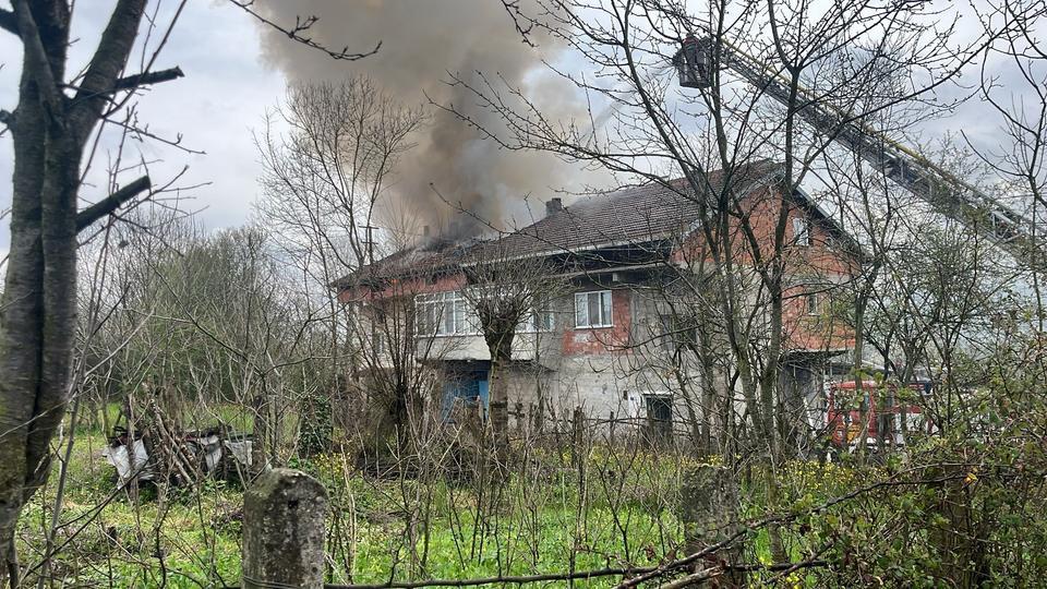 Evde patlama paniği