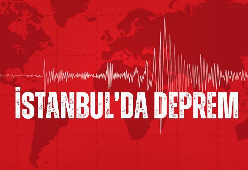 İstanbul’da deprem
