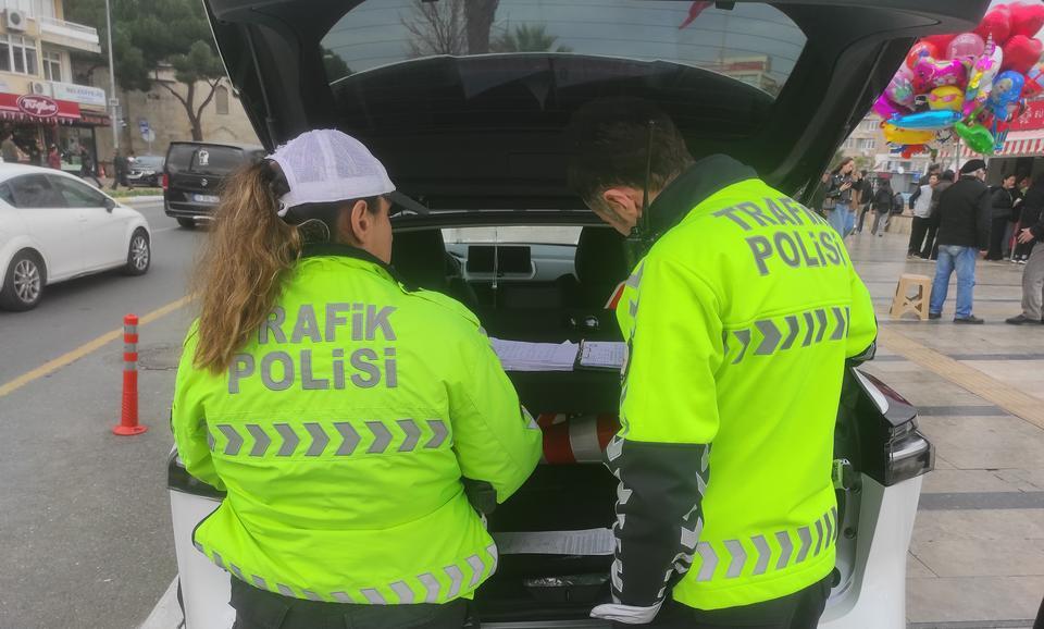 Aydın’da bir haftada 6 bin 888 sürücüye ceza!