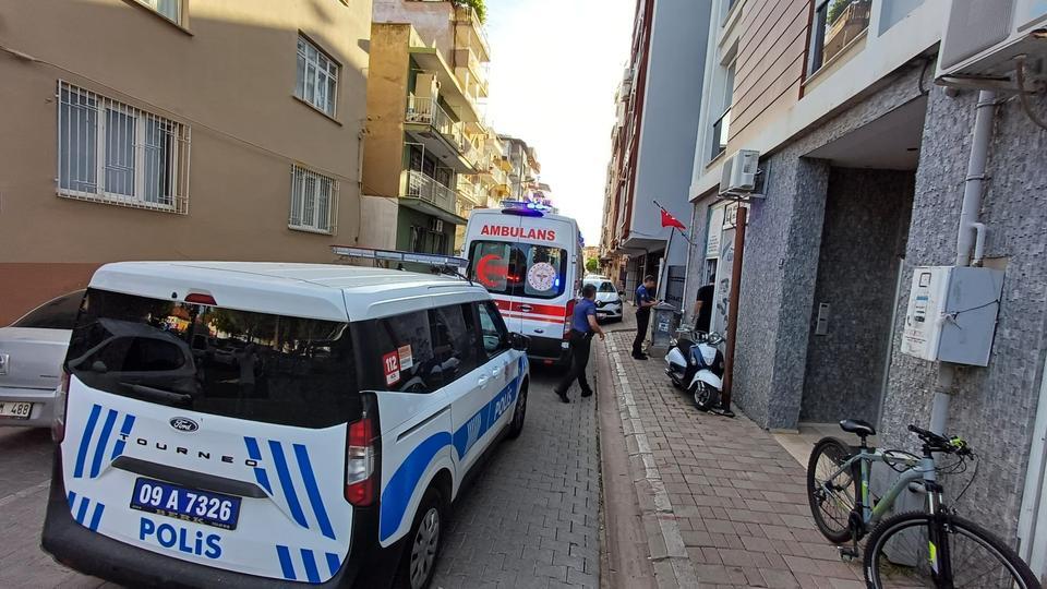 Aydın'da tabureden düşen kişi ekipleri harekete geçirdi