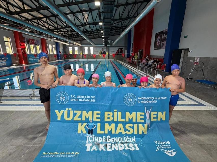 Germencik'te ilk kulaçlar atıldı