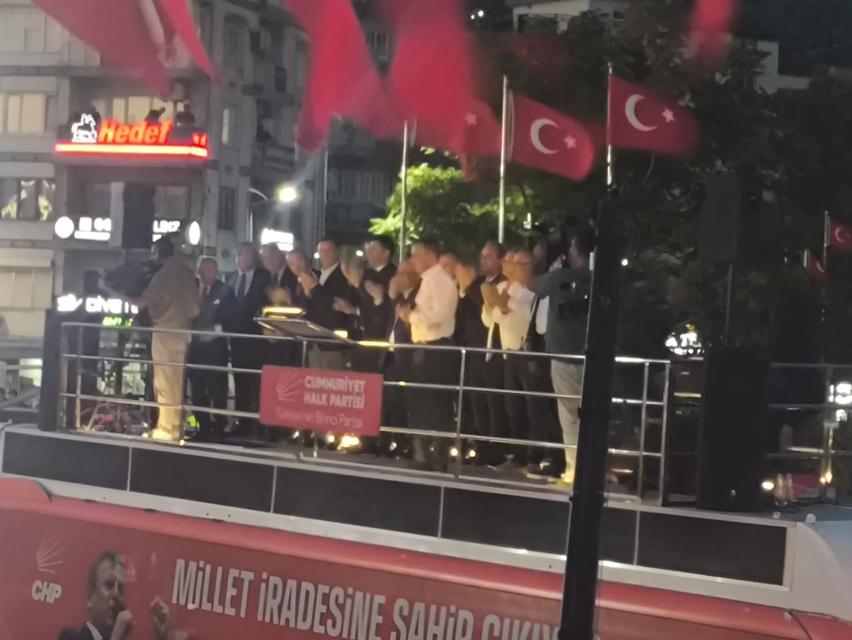 Aydın'da CHP'den geniş katılımlı miting