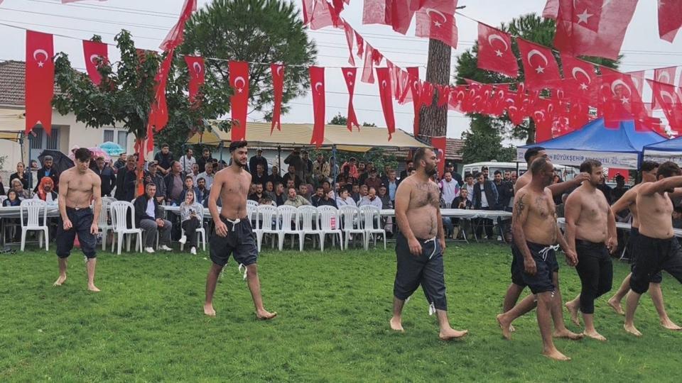 Köşk'te güreş şöleni coşkuyla gerçekleşti