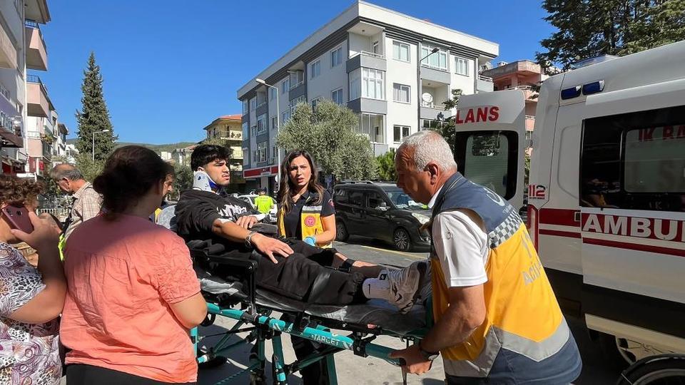 Trafik kazası: 1 yaralı