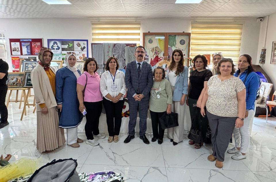 Sultanhisar’da el emeği göz nuru buluşması