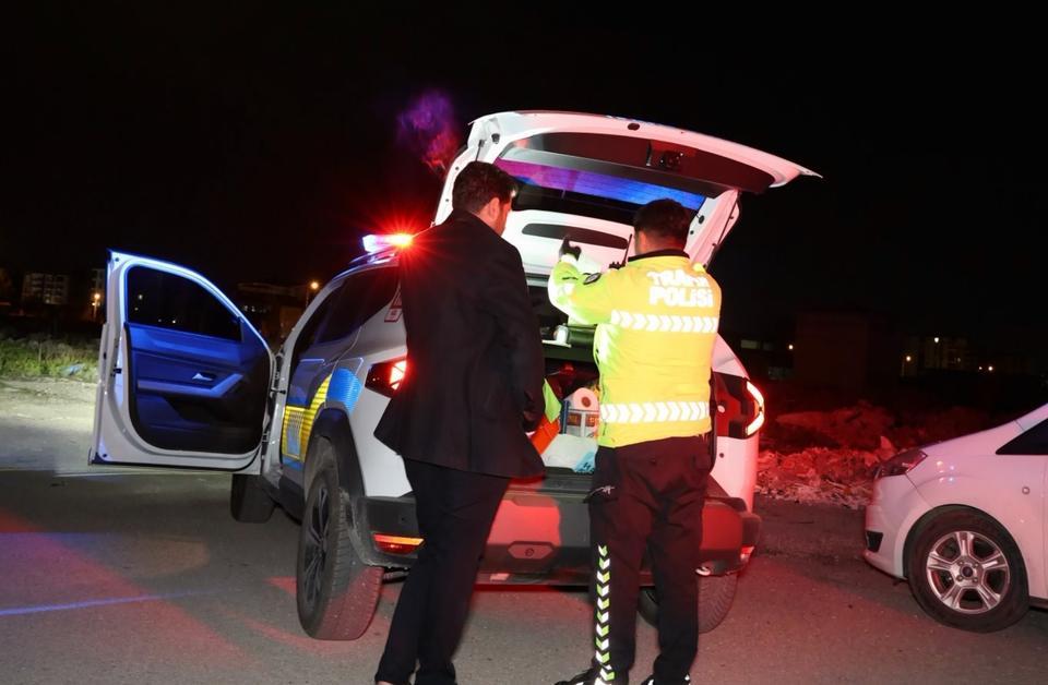Alkollü sürücünün ehliyetine el konuldu