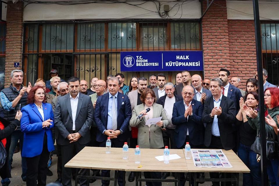 Efeler ve Kuşadası'ndan Didim'e destek