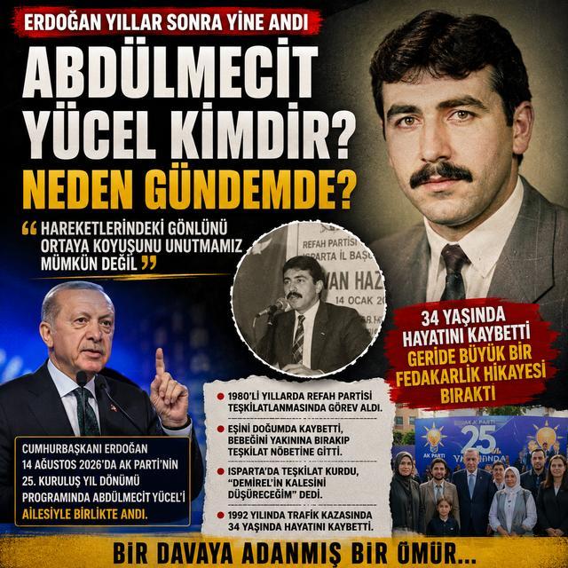Abdülmecit Yücel kimdir? Cumhurbaşkanı Erdoğan neden yeniden anlattı?