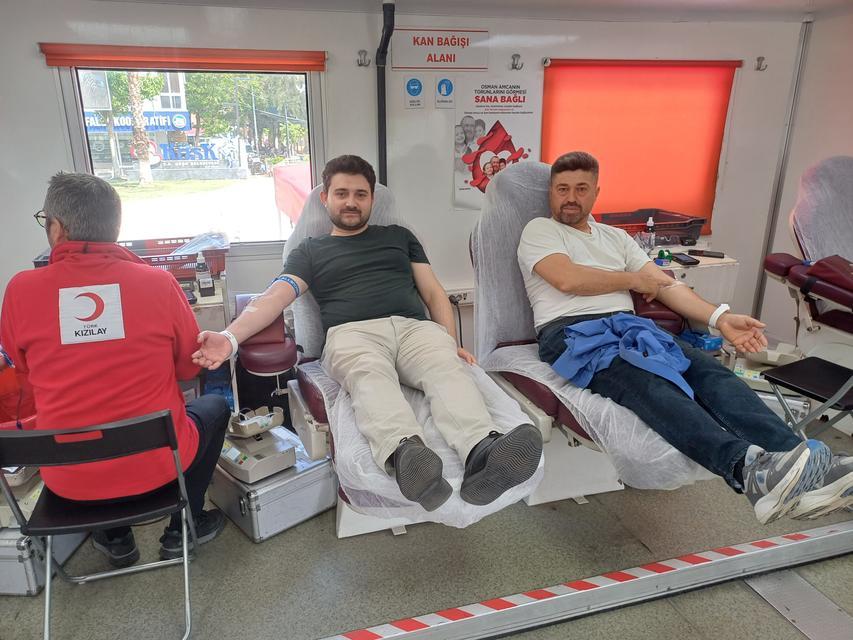 KÖŞK'TE KAN BAĞIŞI KAMPANYASI DÜZENLENDİ KAN BAĞIŞININ ÖNEMİNE DİKKAT ÇEKTİLER