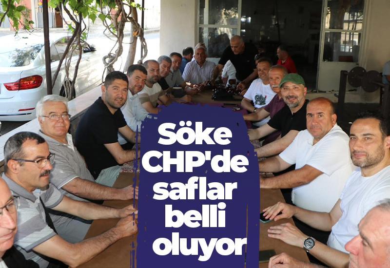Söke CHP'de saflar belli oluyor