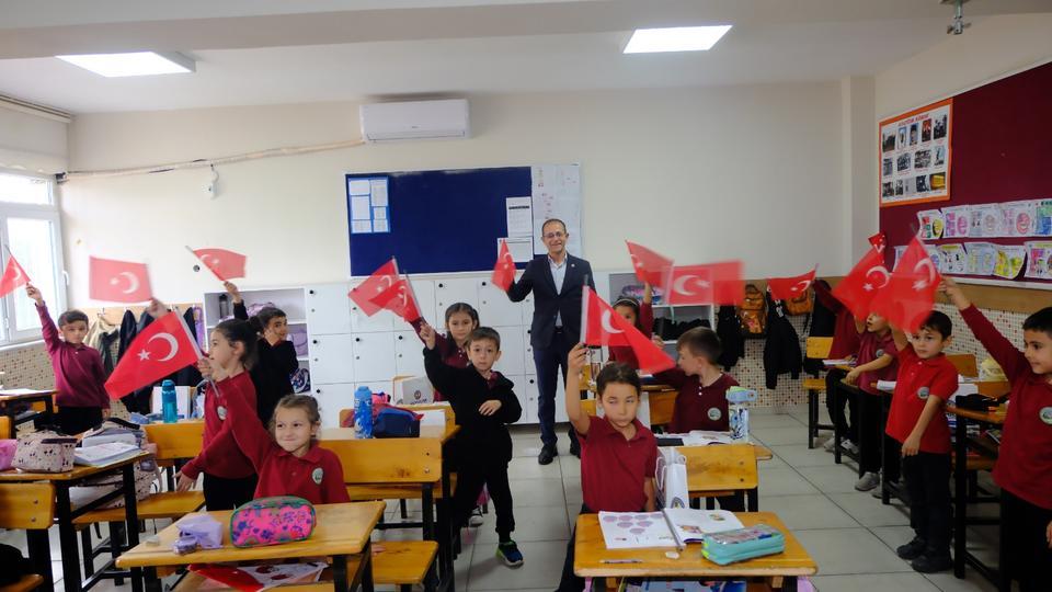 Başkan Doğanca minik öğrencilerle buluştu