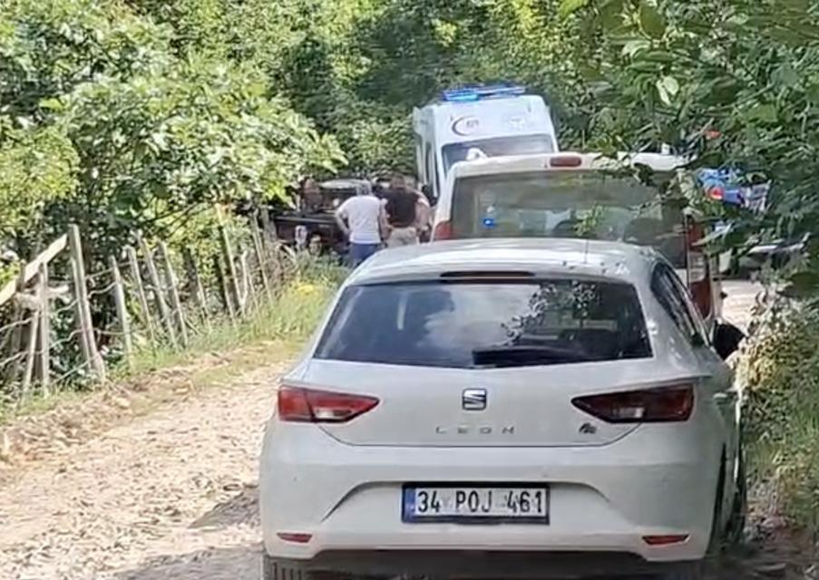 Traktör rampadan inerken frenleri boşalan sürücü ağır yaralı