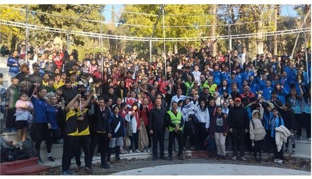 Okul Sporları Oryantiring İl Birinciliği büyük çekişmeye sahne oldu