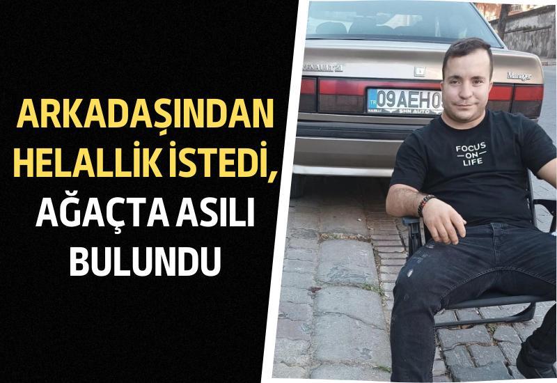 AYDIN’ın Nazilli ilçesinde, bir süredir psikolojik sorunları olduğu belirtilen Mete Kürşat Erdoğan (26), yol kenarındaki ormanlık alanda boynuna ip geçirilmiş halde ölü bulundu. Erdoğan'ın, olaydan kısa süre önce boynuna ip geçirdi1ği fotoğrafını arkadaşlarını gönderip, helallik istediği ortaya çıktı.