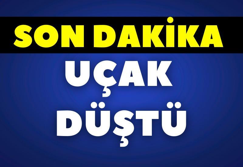 SON DAKİKA! Uçak düştü