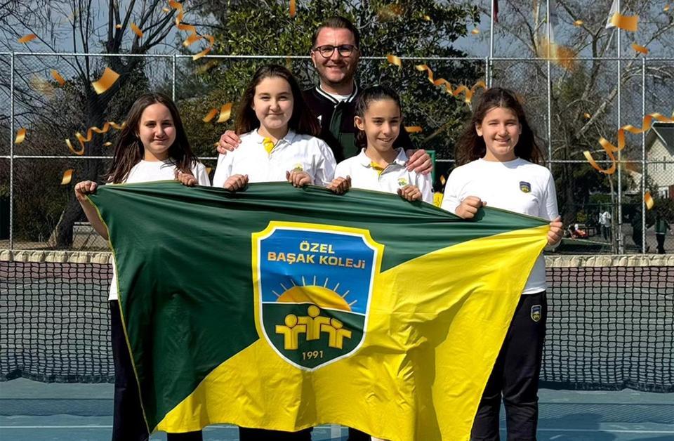 Başak Koleji’nin küçük kızları Aydın Şampiyonu oldu
