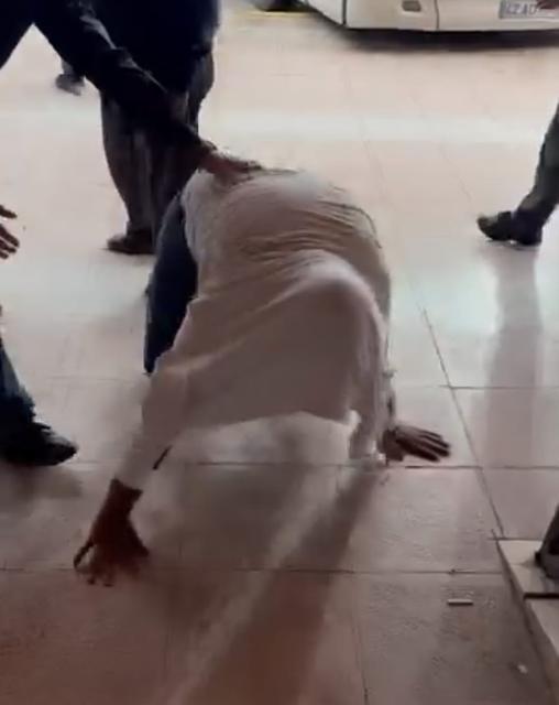 Terminalde sözlü taciz iddiası kavgaya neden oldu
