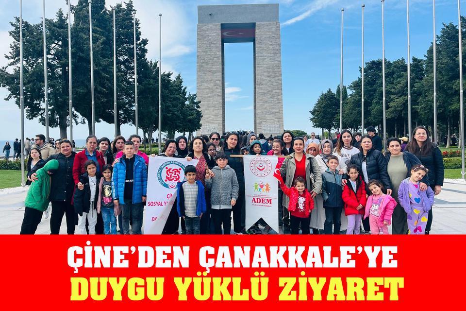 Çine’den Çanakkale’ye duygu yüklü ziyaret
