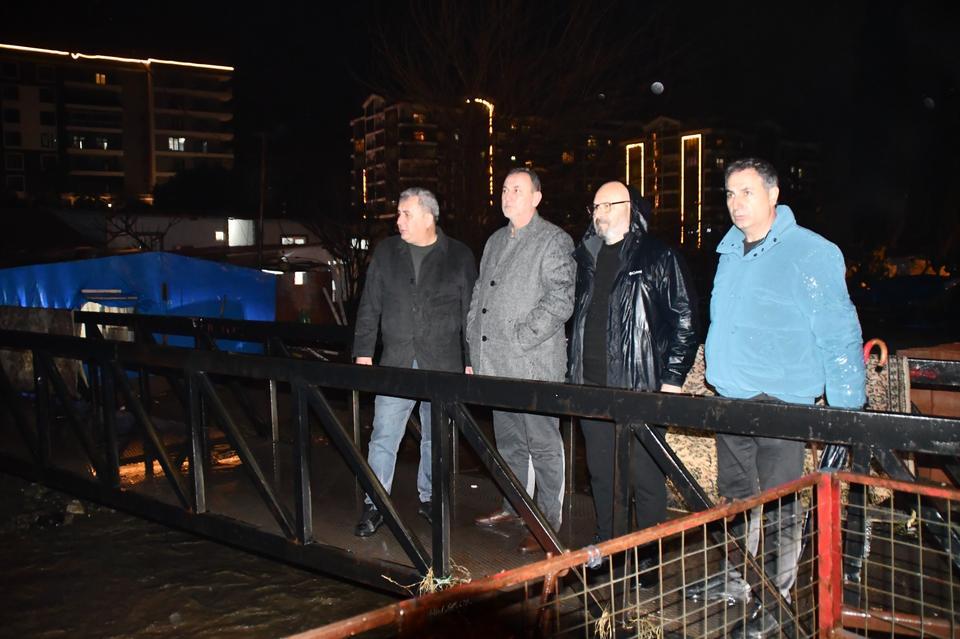 Söke'de evler tahliye edildi