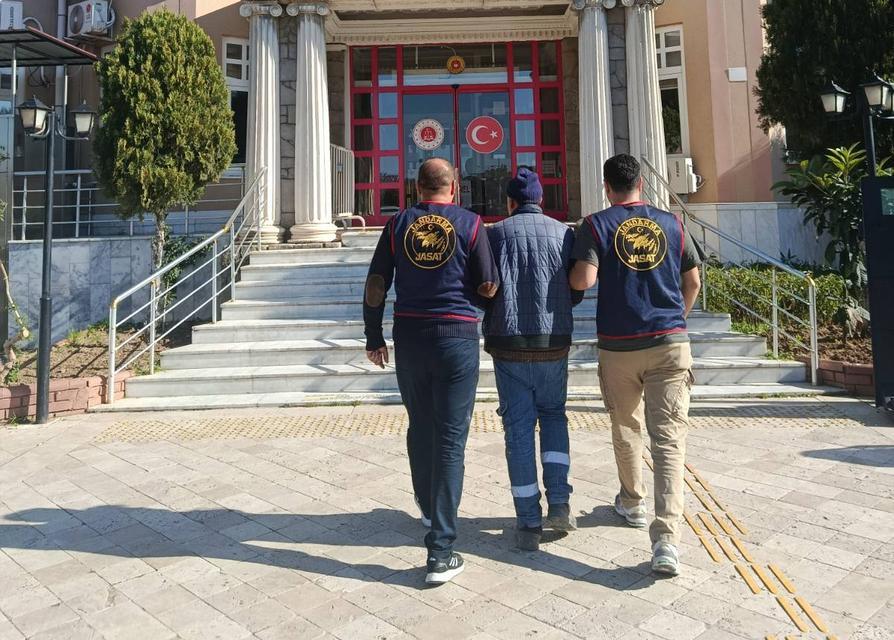 Didim’de 14 yıl 8 ay hapis cezalı hükümlü yakalandı