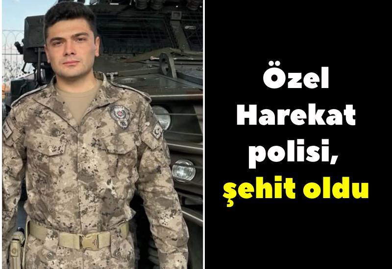Özel Harekat polisi, silah kazası sonucu şehit oldu