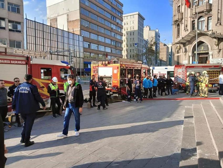 Üniversitede gaz sızıntısı: 6 kişi dumandan etkilendi