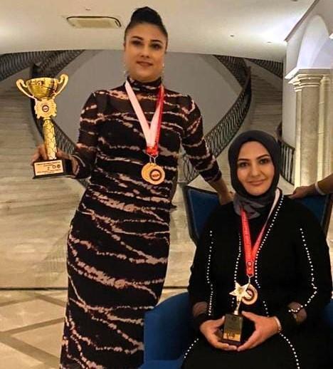 TASARLADIĞI TÜRBAN MODELİYLE TÜRKİYE 2.'Sİ OLDU