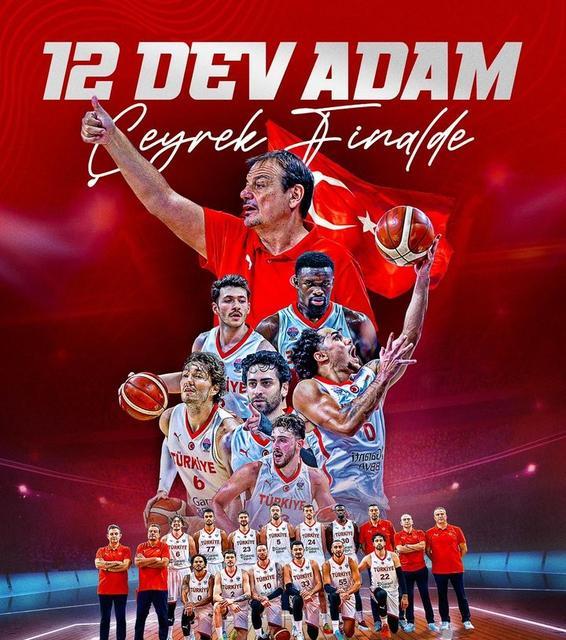 12 Dev Adam çeyrek finalde