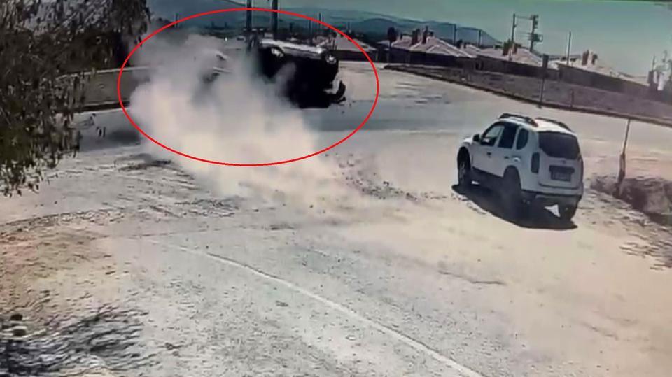 Sürücü feci kazaya neden oldu