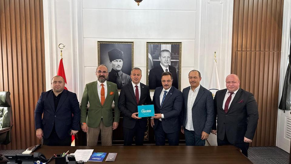 TİMBİR'den Sivas Belediye Başkanı Uzun'a ziyaret