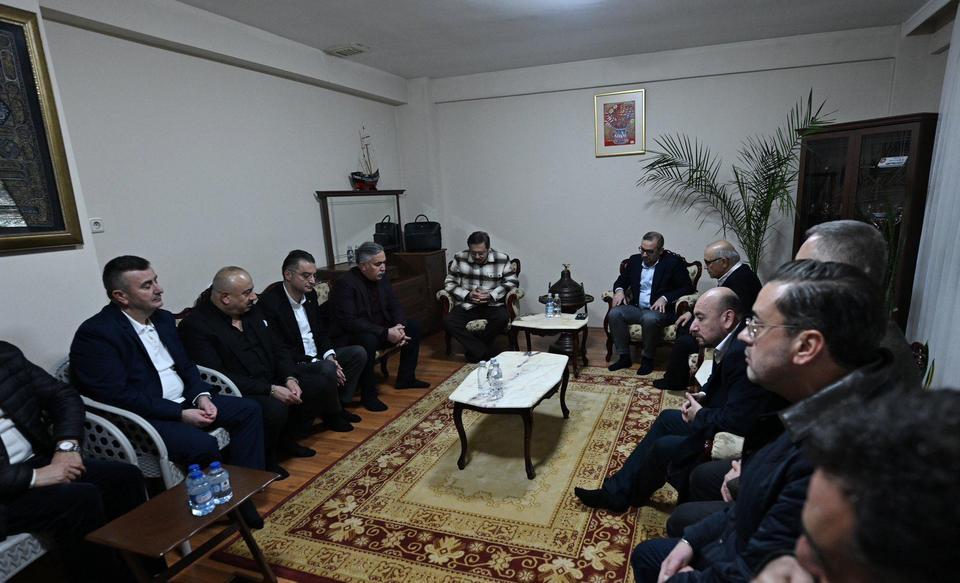 Ülken’den Merkez Bankası Başkanı Karahan’a taziye ziyareti