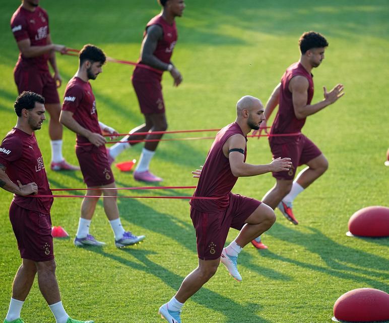Galatasaray, Gaziantep FK maçı hazırlıklarını sürdürdü