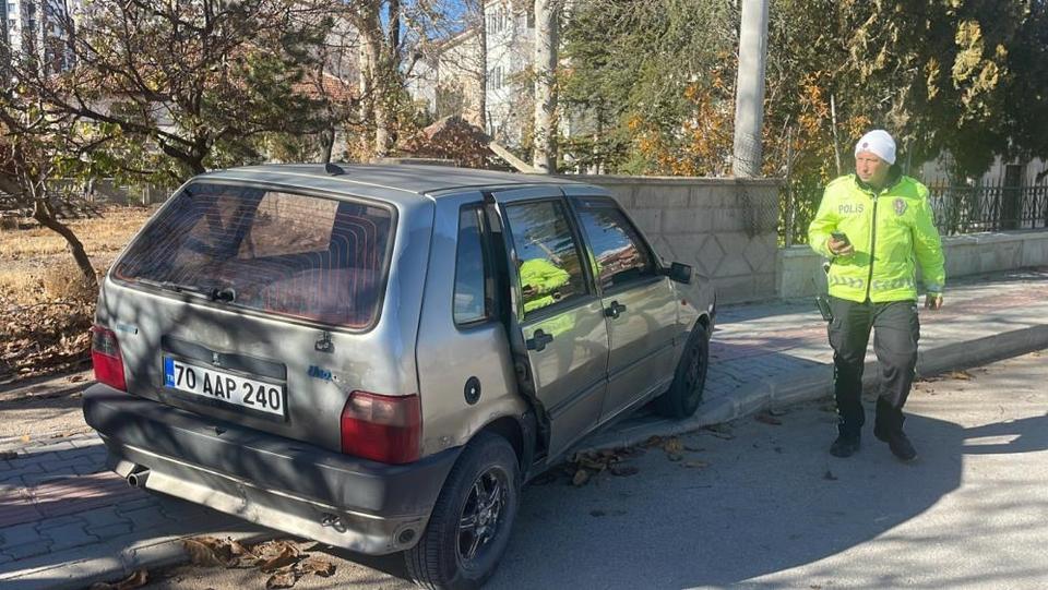 Otomobilin çarptığı kadın yaralandı