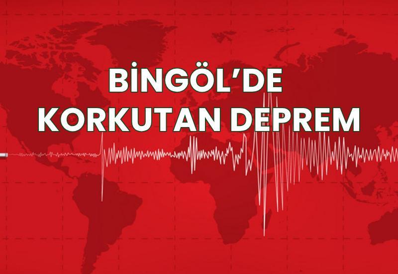 Bingöl'de korkutan deprem