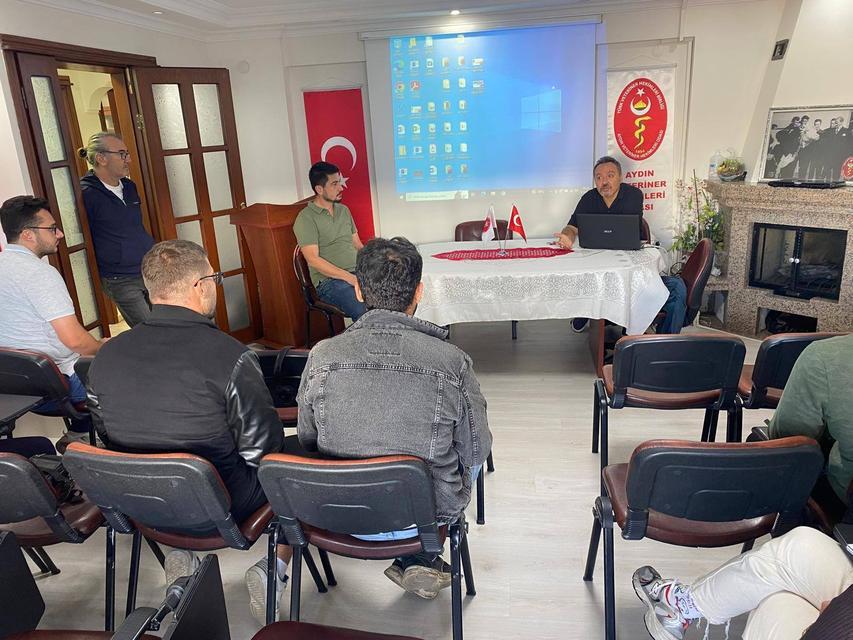 Aydın Veteriner Hekimleri Odası Suni Tohumlama Kursu başladı