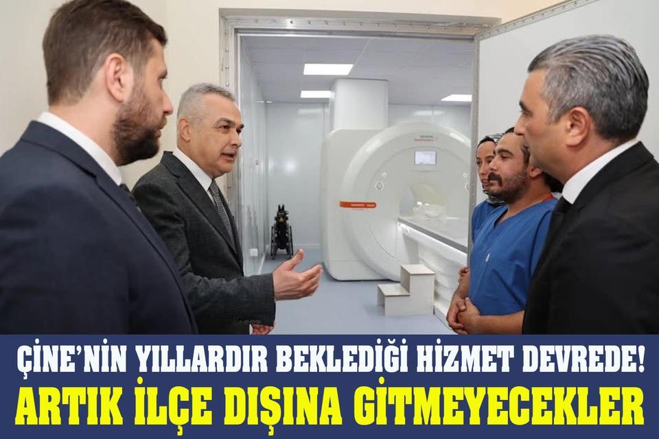 Çine’nin yıllardır beklediği hizmet devrede