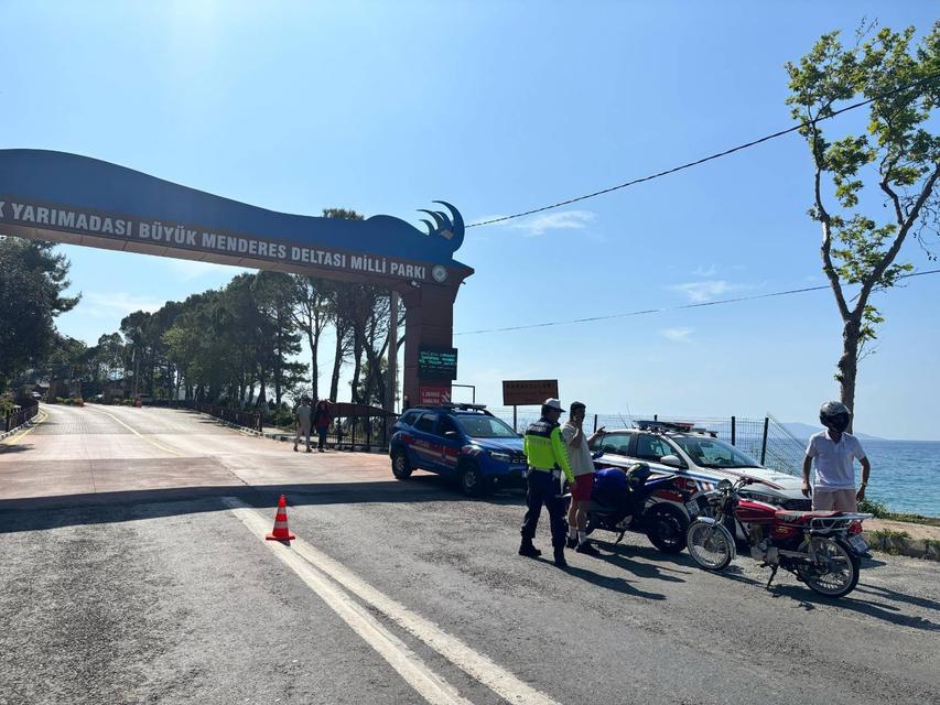 Aydın’da motosiklet sürücüler bilgilendirildi